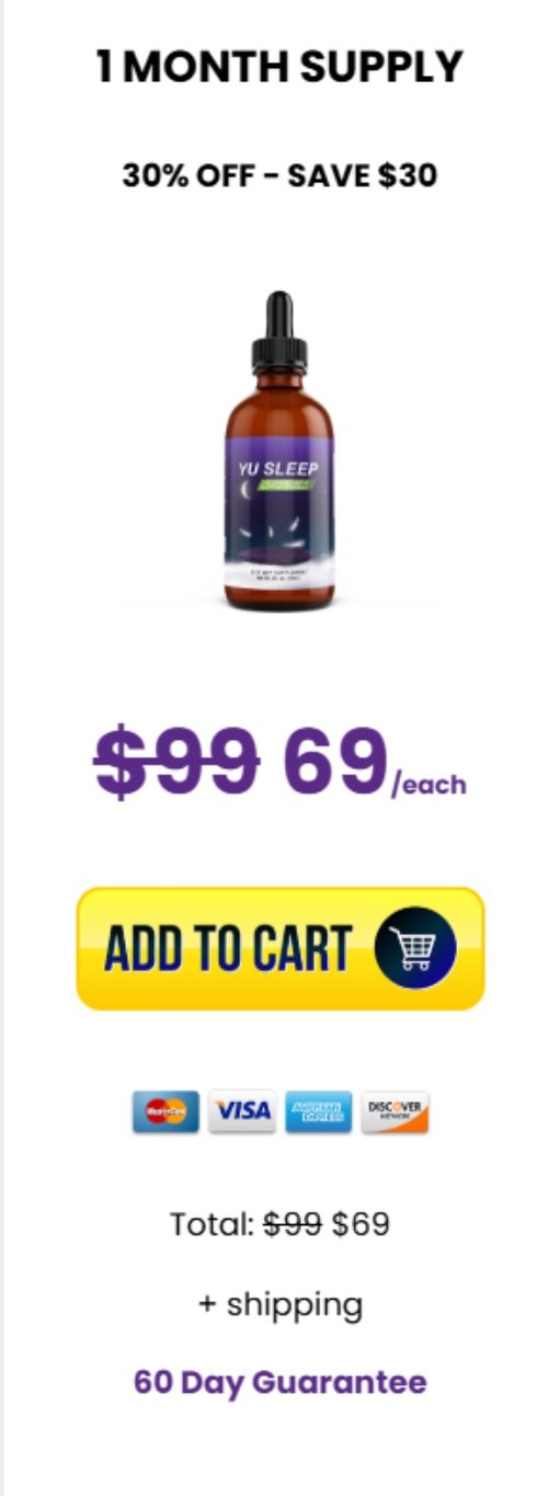 Yu Sleep Buy 1 Bottle